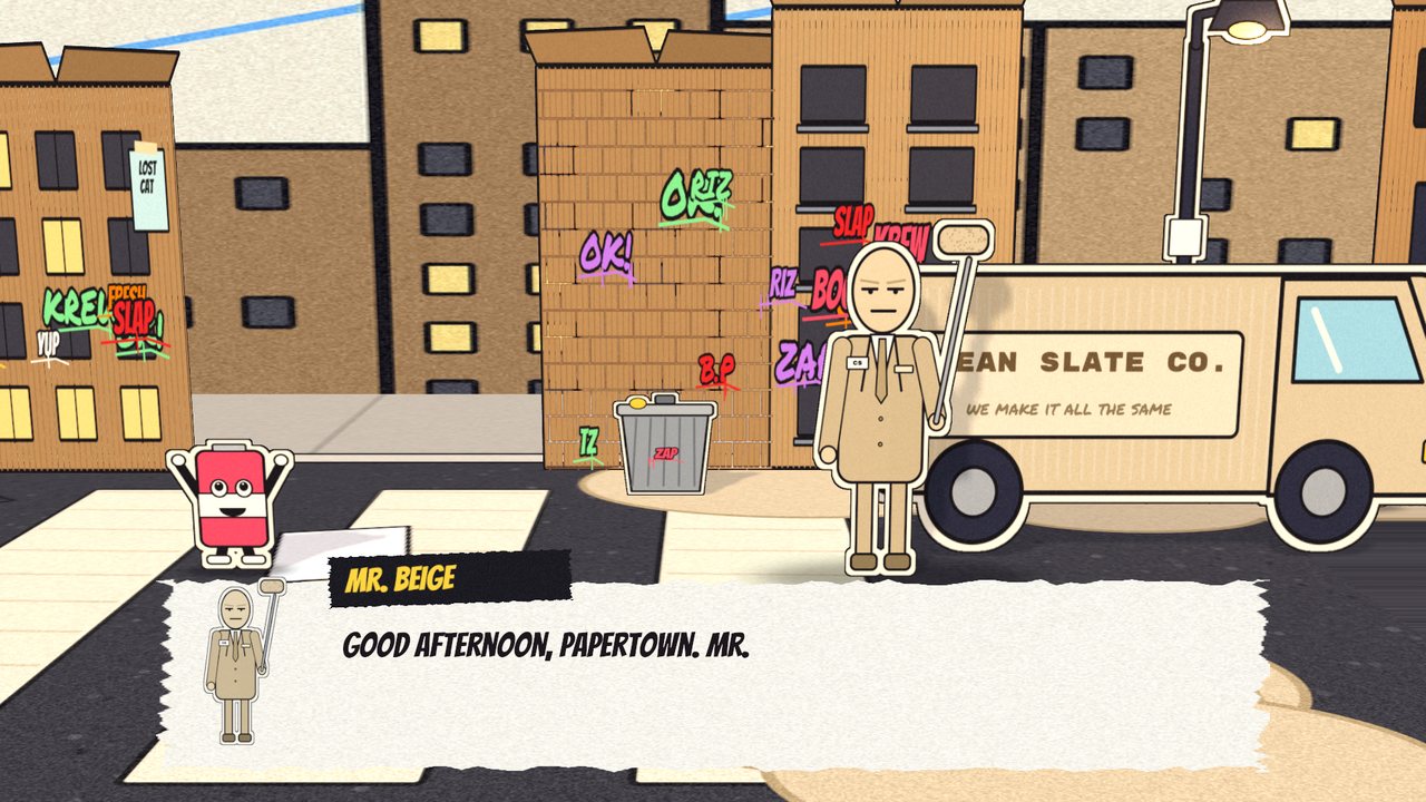 Mr. Beige arrives on The Corner