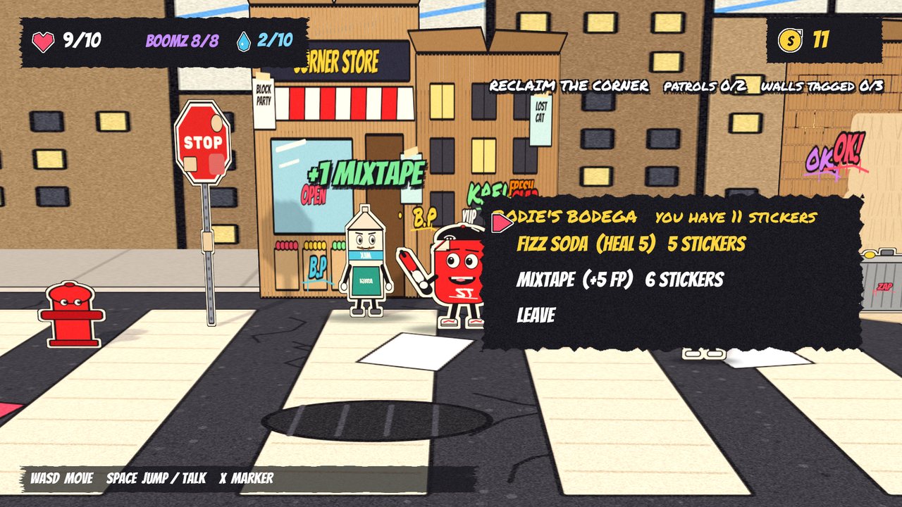 Bodie's bodega shop menu